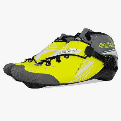 fluoro-yellow-gray Jet Inline Speed Skate