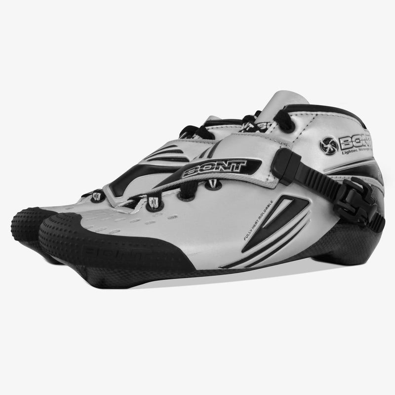 silver-black Jet Inline Speed Skate